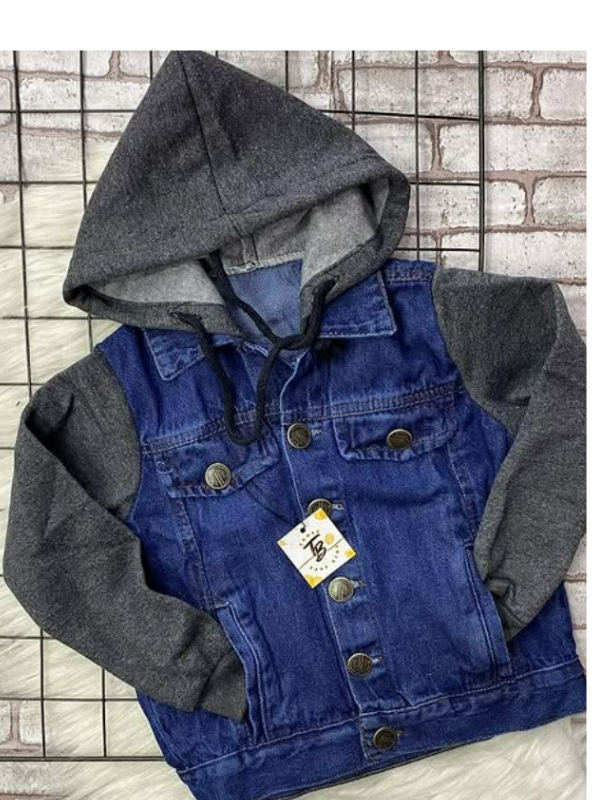 Jaqueta com manga moleton - Image 4